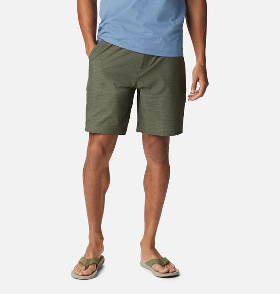 Columbia Twisted Creek Shorts Green For Men's NZ12975 New Zealand